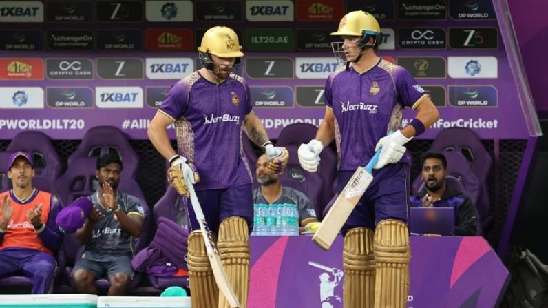 The Salt-Pepper Duo helps ADKR storm into the Playoffs after a thumping 32-run victory over Gulf Giants | GG vs ADKR Match Review