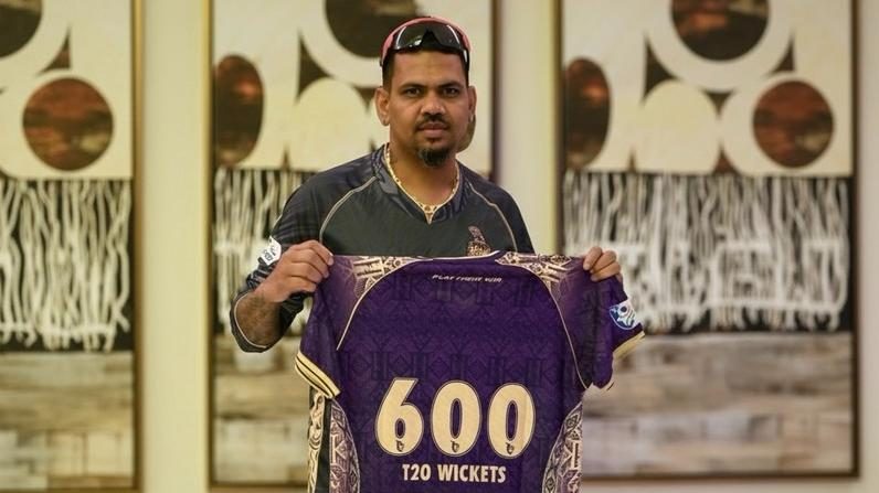 Abu Dhabi Knight Riders pay tribute to Sunil Narine after historic bowling feat